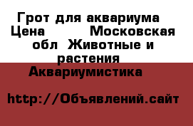 Грот для аквариума › Цена ­ 500 - Московская обл. Животные и растения » Аквариумистика   